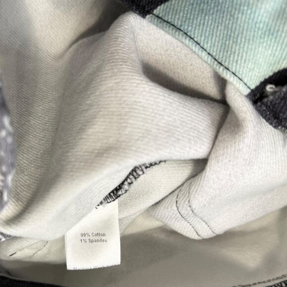 The Kit Cropped Jeans Size 18 Aqua‎ Leaf Print - Picture 6 of 7